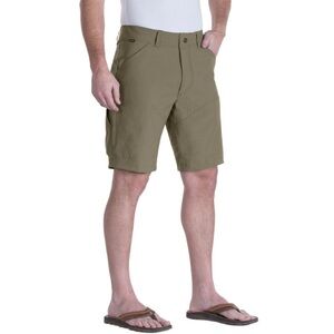 Kuhl Renegade Shorts Durable Fabric 12" Inseam Khaki Size 38